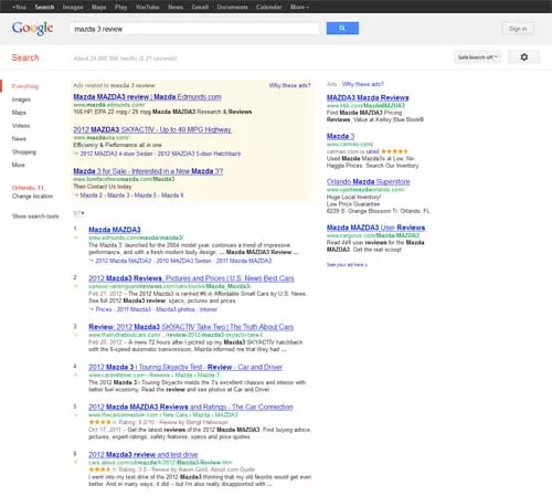 search term in google search