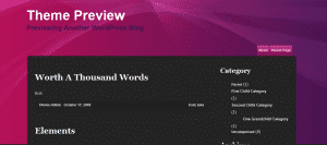 pinkandpurple Pink and Purple WordPress Theme