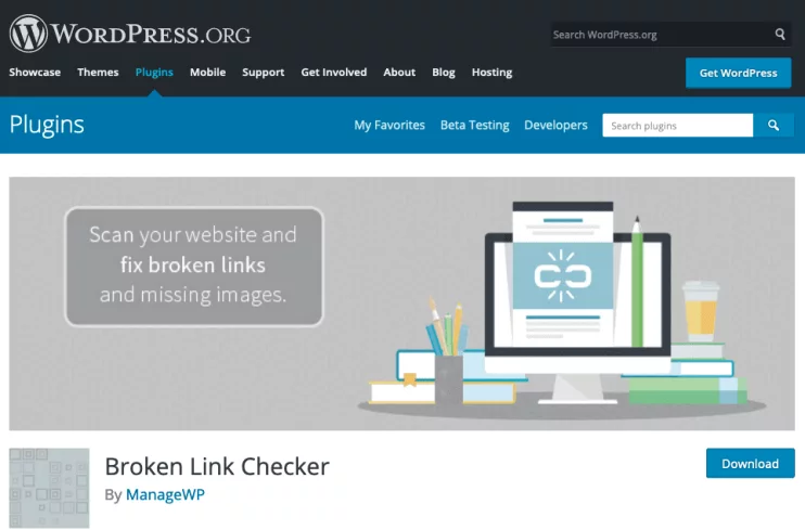 fix broken links wordpress plugin